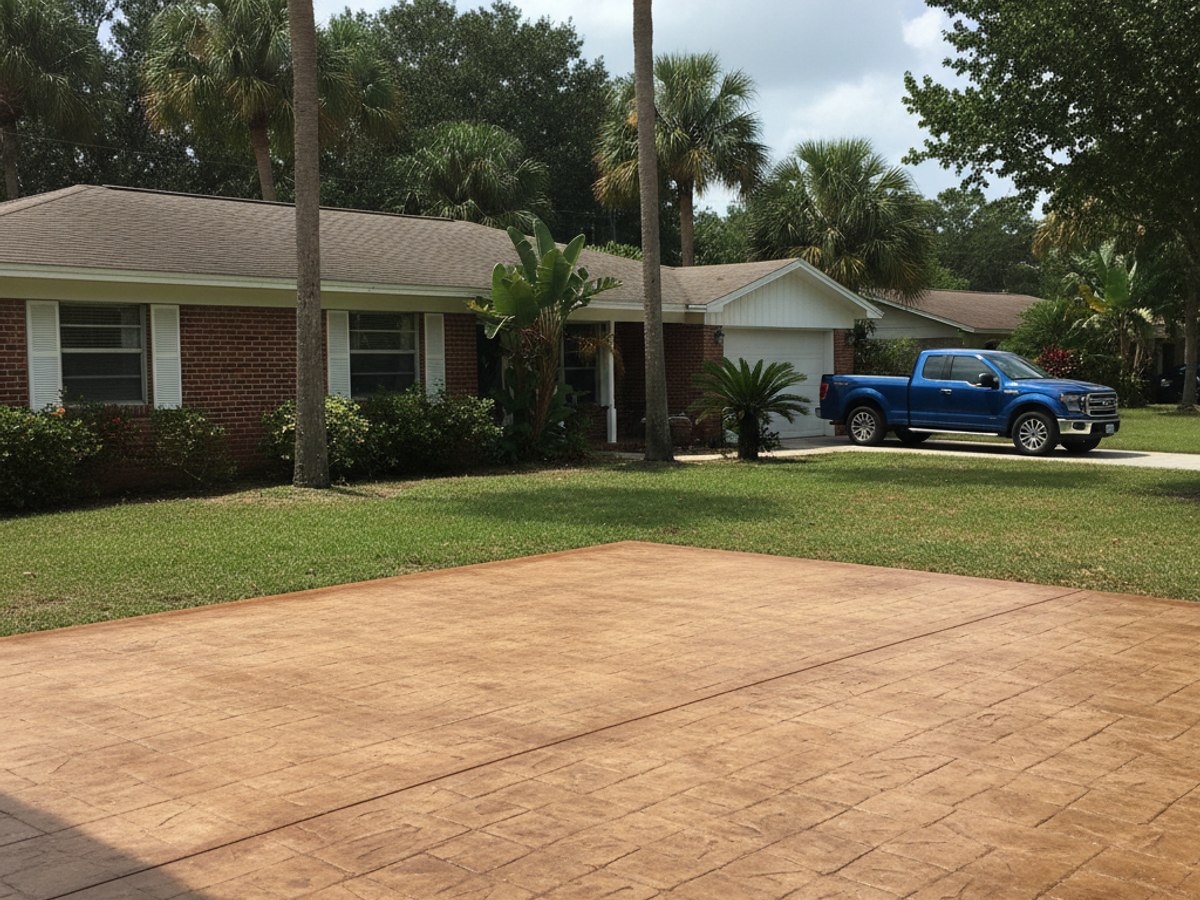 Concrete Resurfacing completed by New Look Concrete in Altamonte Springs, FL